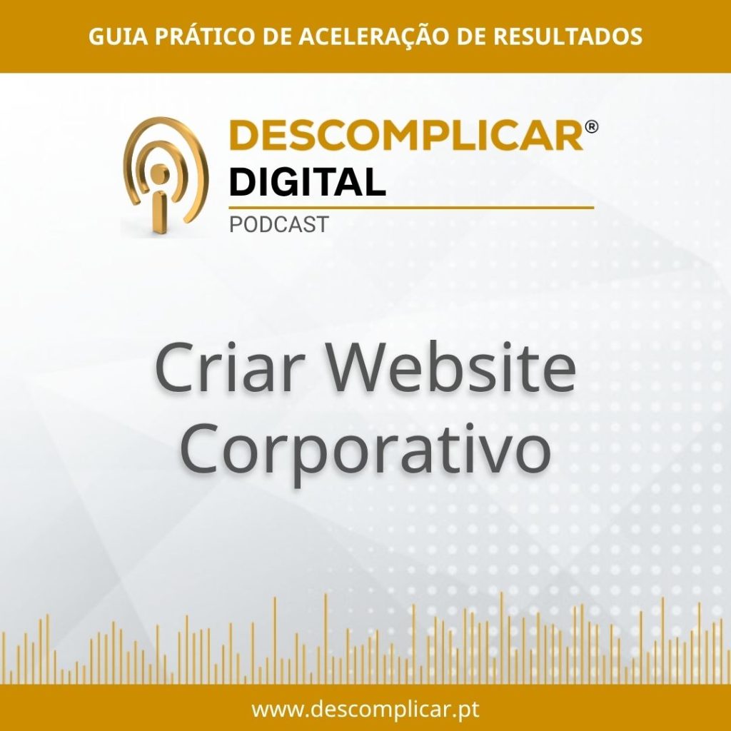 Criar website corporativo